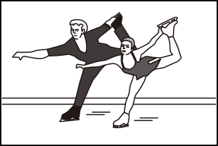 Pairs figure skating/ice dance