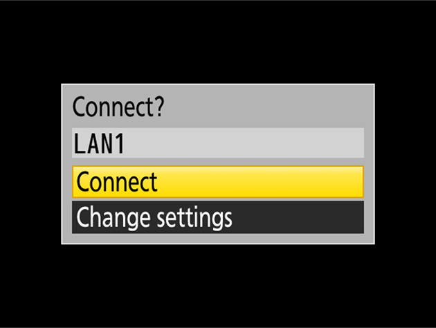 D5 TIPS Quick Network Connection Technical Solutions Nikon