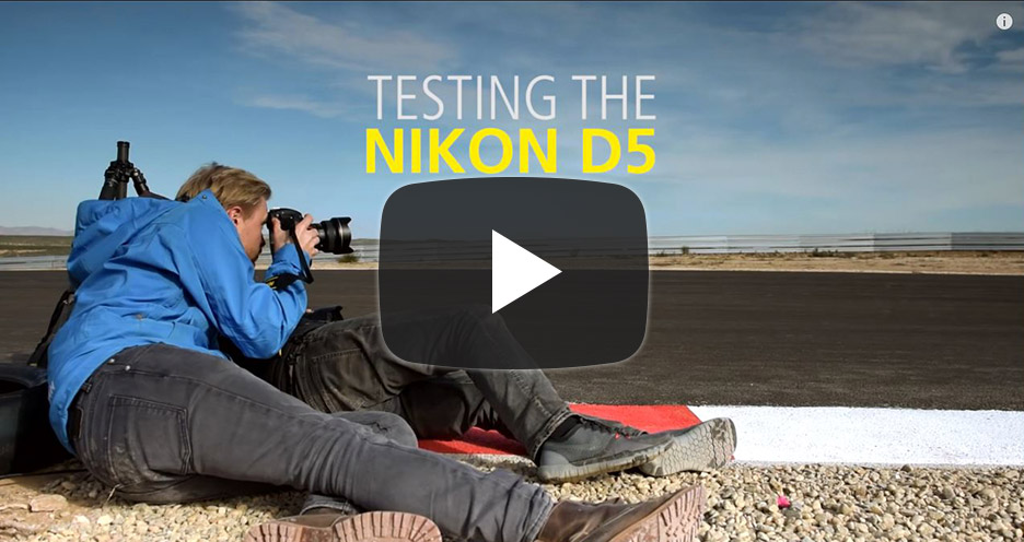 Nikon Europe Ambassador Joel Marklund Testing the Nikon D5
