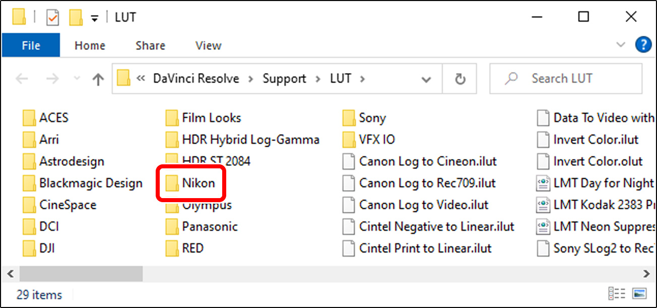Z 9 TIPS Using The N Log 3D LUT Technical Solutions Nikon Z 9 TIPS Using The N Log 3D LUT Technical Solutions Nikon
