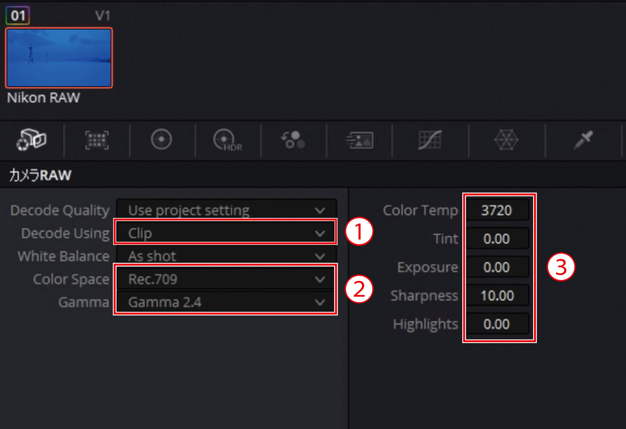 Z 9 TIPS DaVinci Resolve Editing Procedure For N RAW Technical Z 9 TIPS DaVinci Resolve Editing Procedure For N RAW Technical