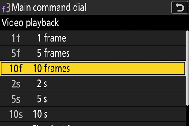 Sub Command Dial Z 9 TIPS - Video Playback | Technical Solutions | Nikon Professional ...