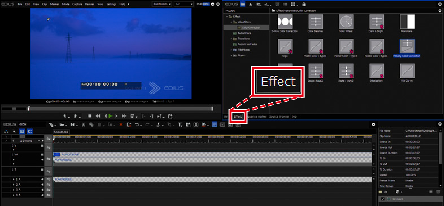 Edit with EDIUS X Pro